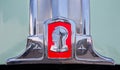 1948 Pontiac Hood Logo Royalty Free Stock Photo